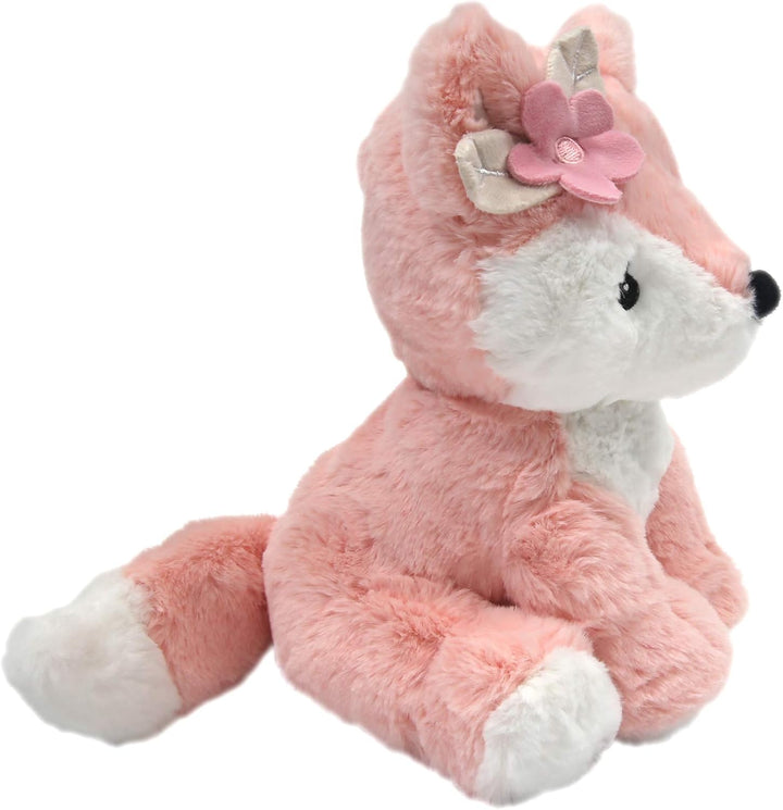 Lambs &amp; Ivy Friendship Tree - Peluche de zorro del bosque rosa,...