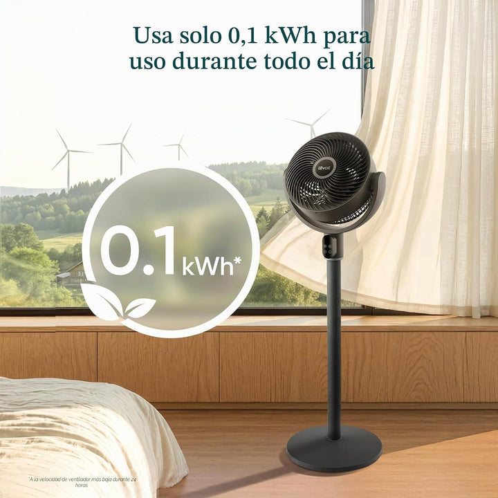LEVOIT Ventilador de pie para dormitorio, ventilador de pedestal os...