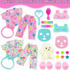 ZITA ELEMENT Ropa de muñeca de niña de 18 pulgadas, accesorios de fiesta de