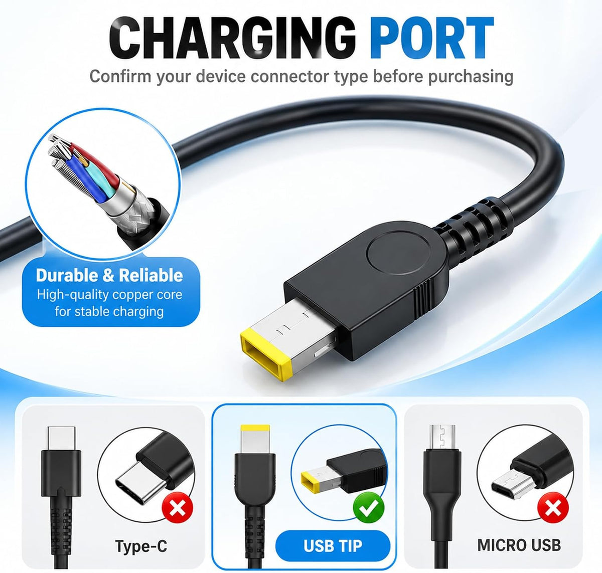 Cargador de 230W para Lenovo Legion 5 5i 5P 7 7i