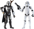 STAR WARS Galaxy of Adventures The Mandalorian - Figura a escala, Paquete de 2