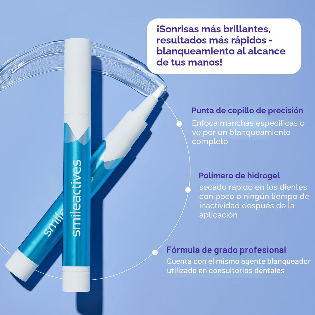 smileactives \u2013 On-the-Go Ultimate Dúo de blanqueamiento e ilum...
