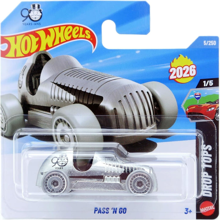 Hot Wheels Pass N Go Drop Tops 1/5 5/250 Nuevo para 2026