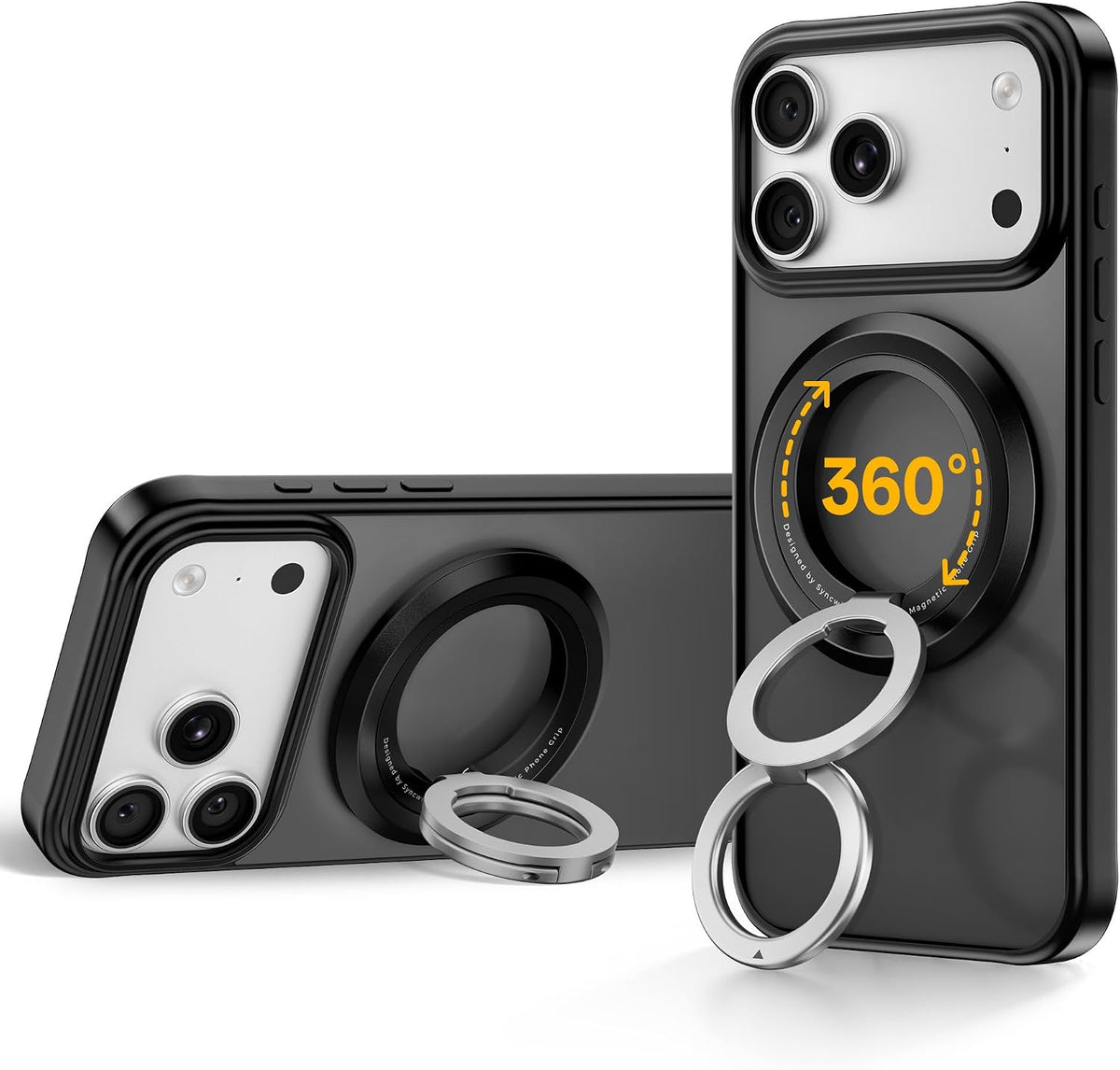 SYNCWIRE Soporte magnético para anillo de teléfono, para MagSafe Phone Grip