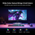 KTC Monitor para juegos QHD de 27 pulgadas 220Hz, IPS rápido 2K con