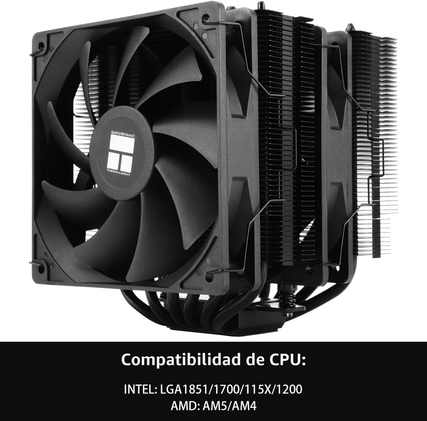 Thermalright Peerless Assassin 120 SE - Enfriador de CPU negro, 6 t...