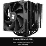 Thermalright Peerless Assassin 120 SE - Enfriador de CPU negro, 6 t...