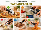 Juego de herramientas de cocina de 5 piezas, accesorios de cocina de acero