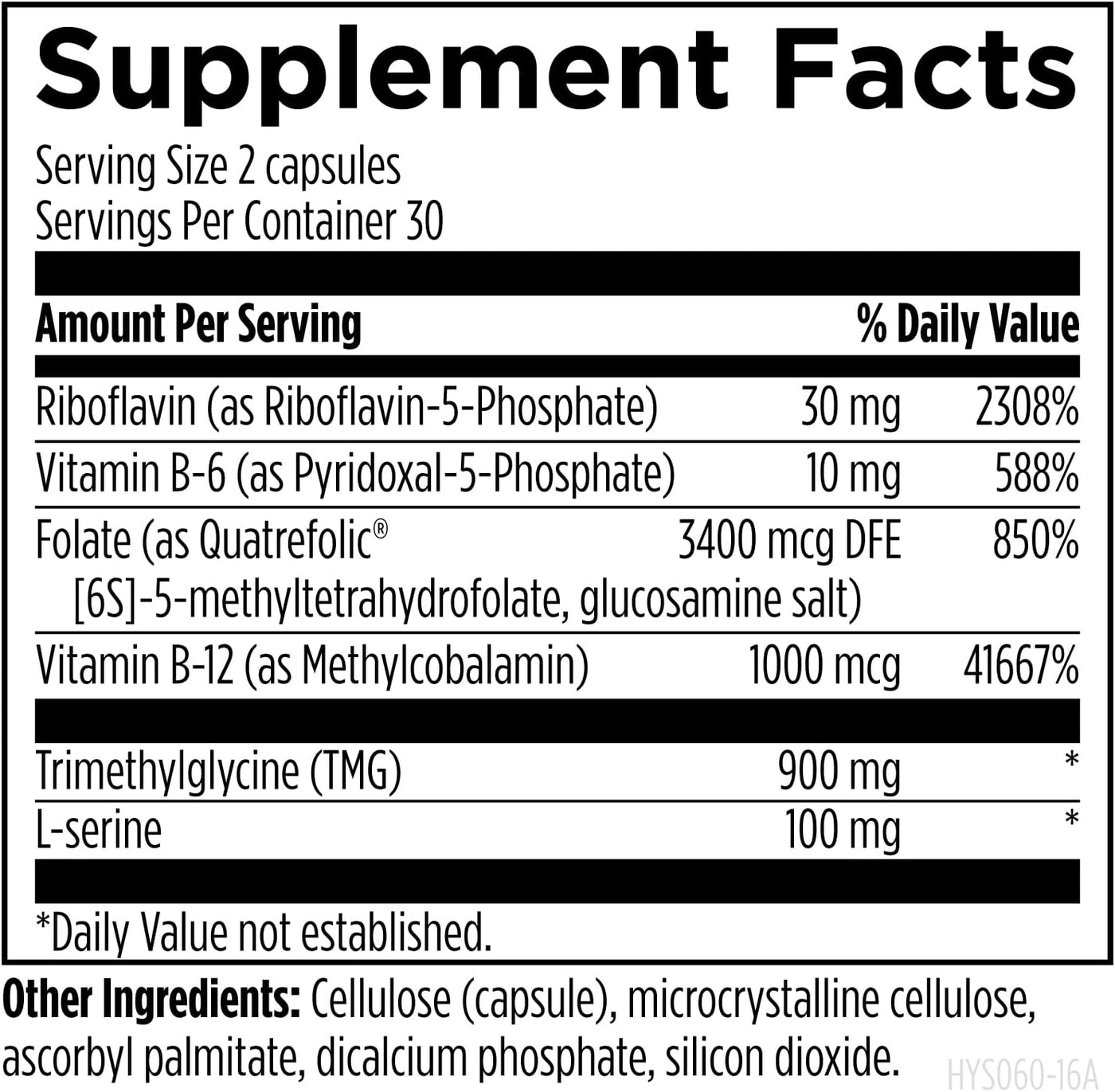 Designs for Health Homocisteine Supreme - Vitaminas B metiladas con...