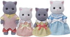 Calico Critters - Persian Cat Family - Juguetes coleccionables en miniatura
