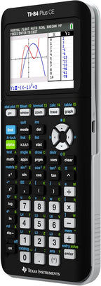 Calculadora gráfica TI84PLSCEBLUBRY de Texas Instruments, Negro