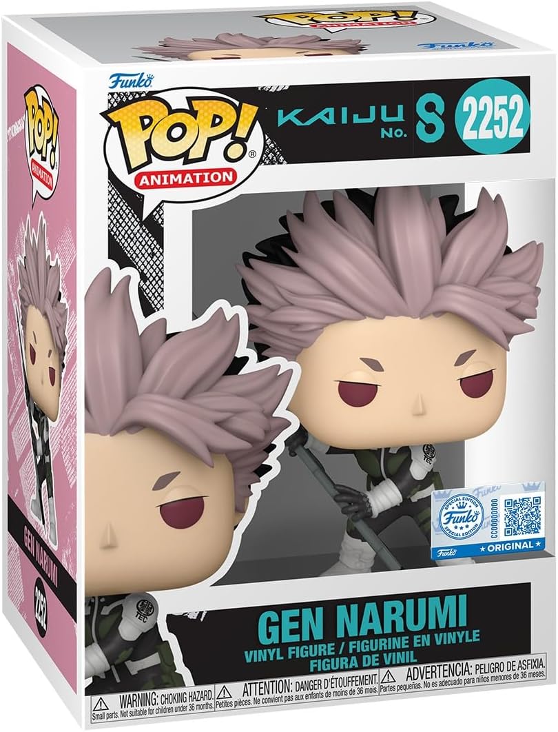Funko POP! Animación: Kaiju No. 8 - Gen Narumi - Exclusivo de Amazon