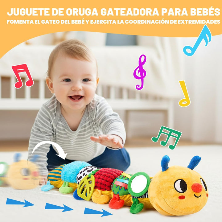 JoyCat - Juguetes para bebés de 0 a 18 meses, juguete musical de or...
