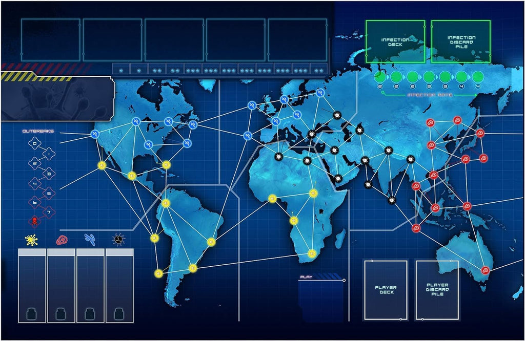 Juego de mesa Pandemic Legacy Blue, talla única , Multi Color