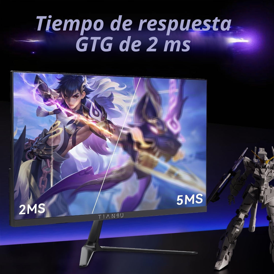 Monitor de juegos IPS FHD 100Hz de 24", FreeSync, 90%DCI-P3, 10...