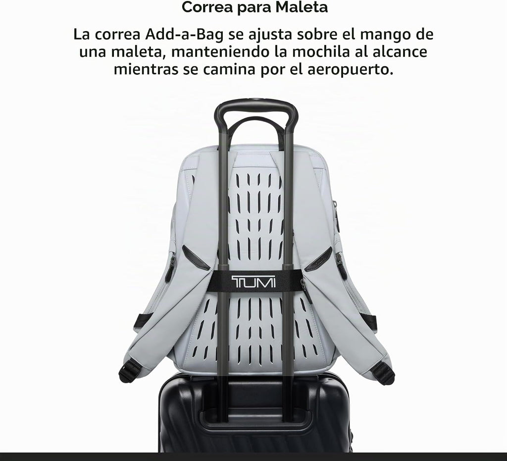 TUMI Axis Mochila mediana de 20 litros, se adapta a portátiles de hasta 15