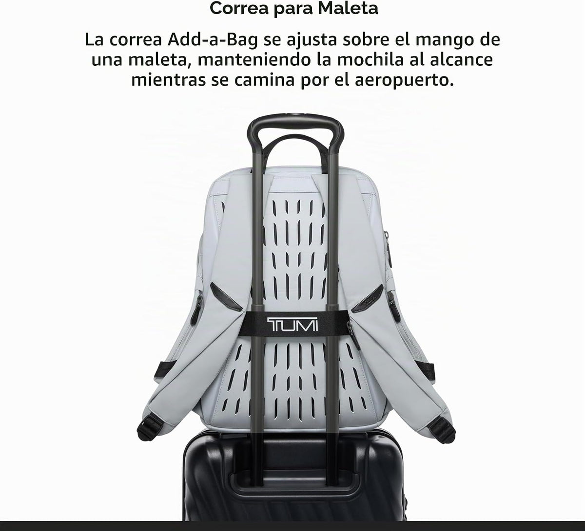 TUMI Axis Mochila mediana de 20 litros, se adapta a portátiles de hasta 15