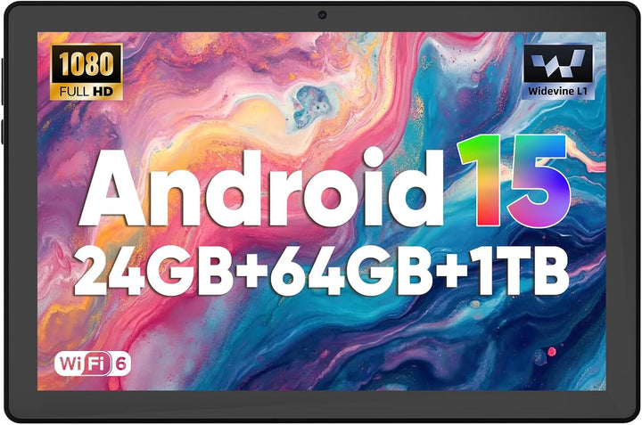 Gleeso Tableta mejorada 2026, tableta Android de 10 pulgadas, Octa-...