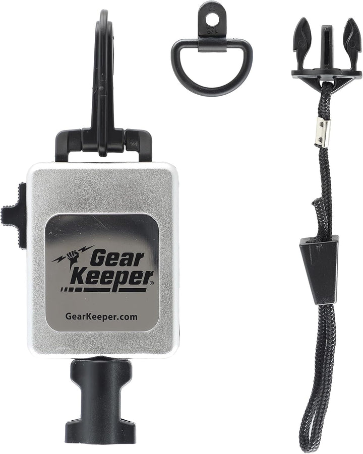 Gear Keeper Soporte de micrófono de radio CB, soporte retráctil par...