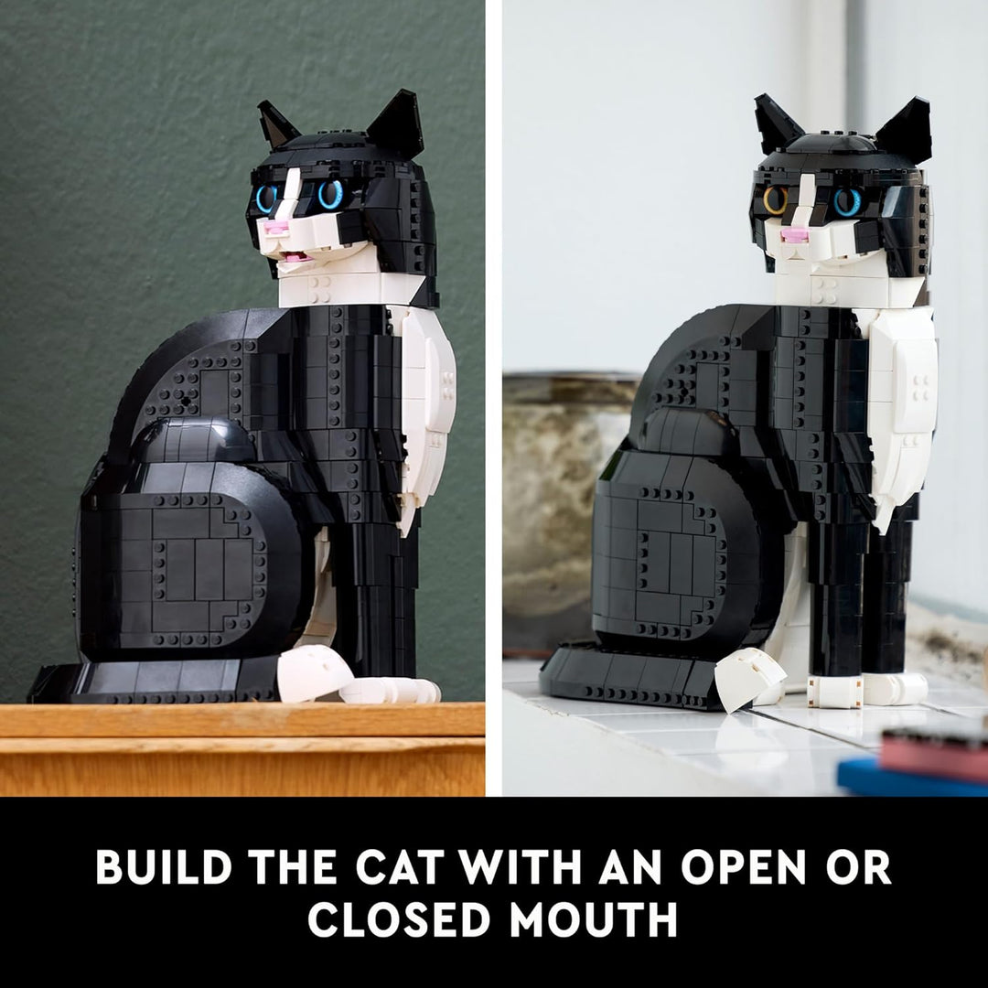LEGO Ideas Tuxedo Cat - Juegos de construcción para