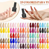 Kit de esmalte de uñas de gel YALSYNY, con secador de uñas LED UV,...