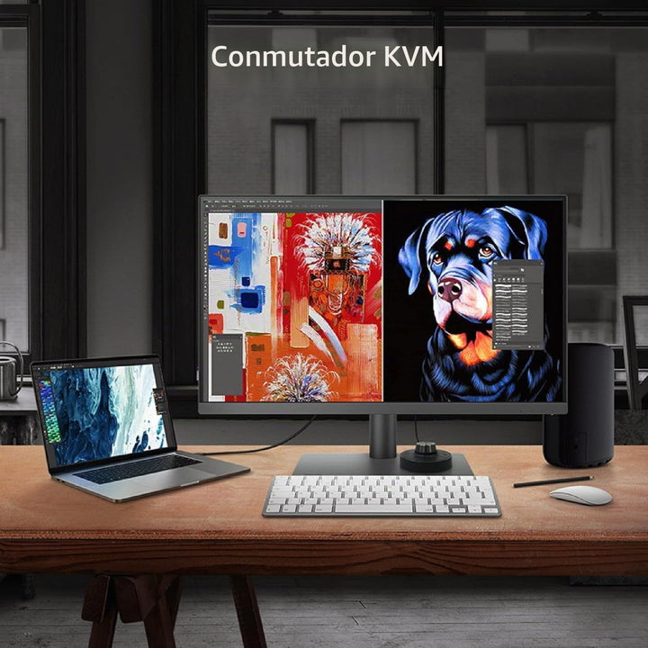BenQ PD2705U Monitor AQCOLOR listo para Mac de 27" 4K UHD, 99%...