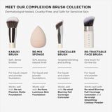 HALEYS Brocha de maquillaje kabuki \u2013 Brocha de base vegana par...
