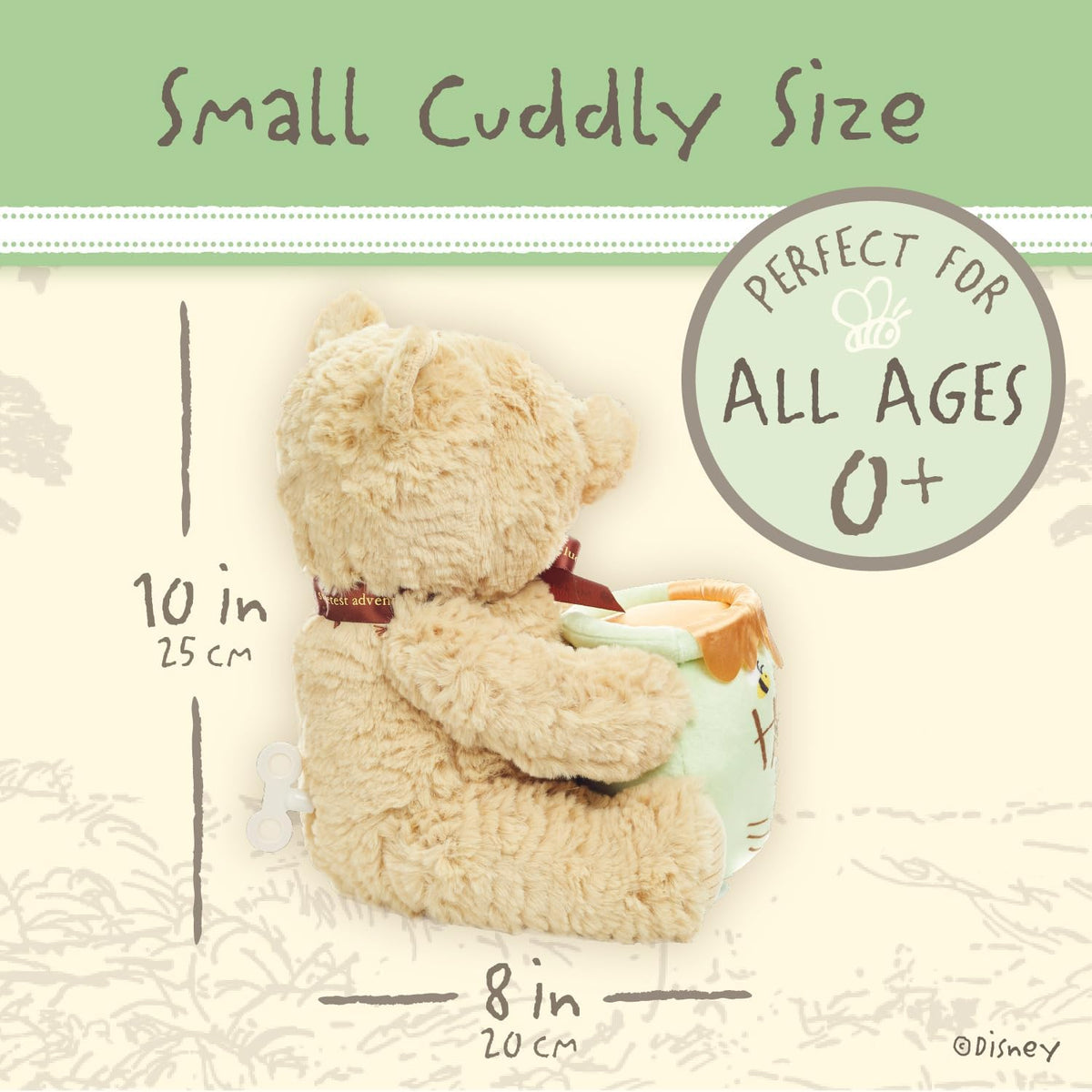 Kids Preferred - Peluche musical de Winnie the Pooh