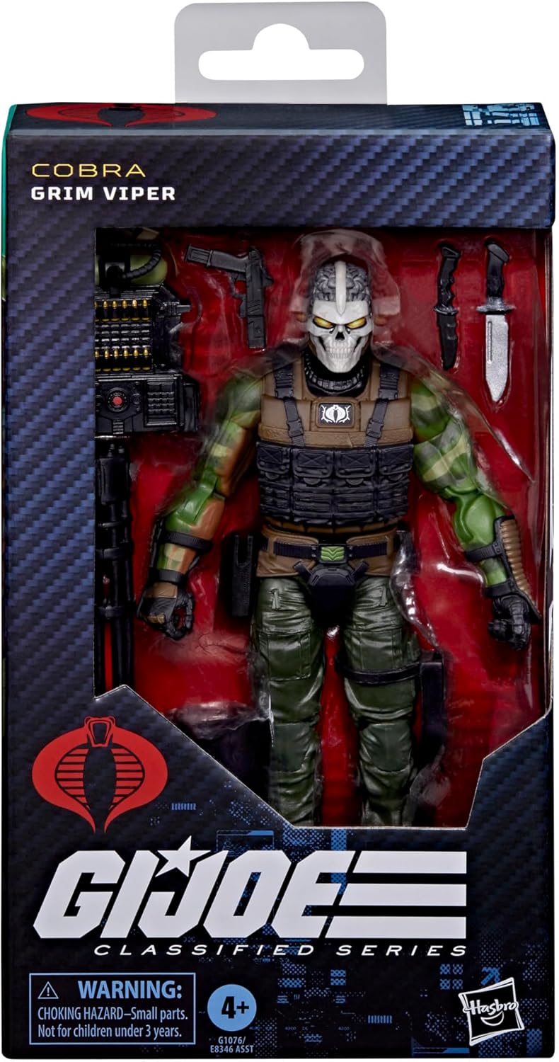 GI Joe Classified Series #176 Grim Viper Figura de acción