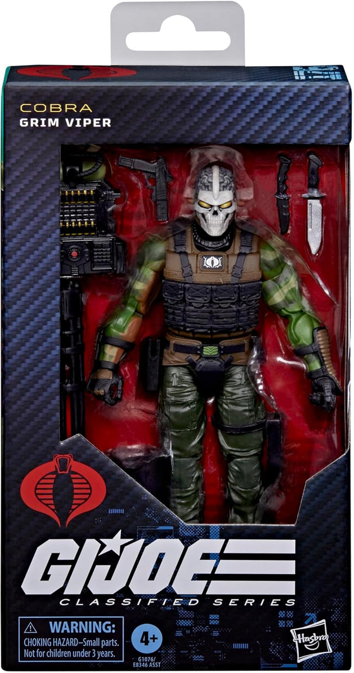 GI Joe Classified Series #176 Grim Viper Figura de acción