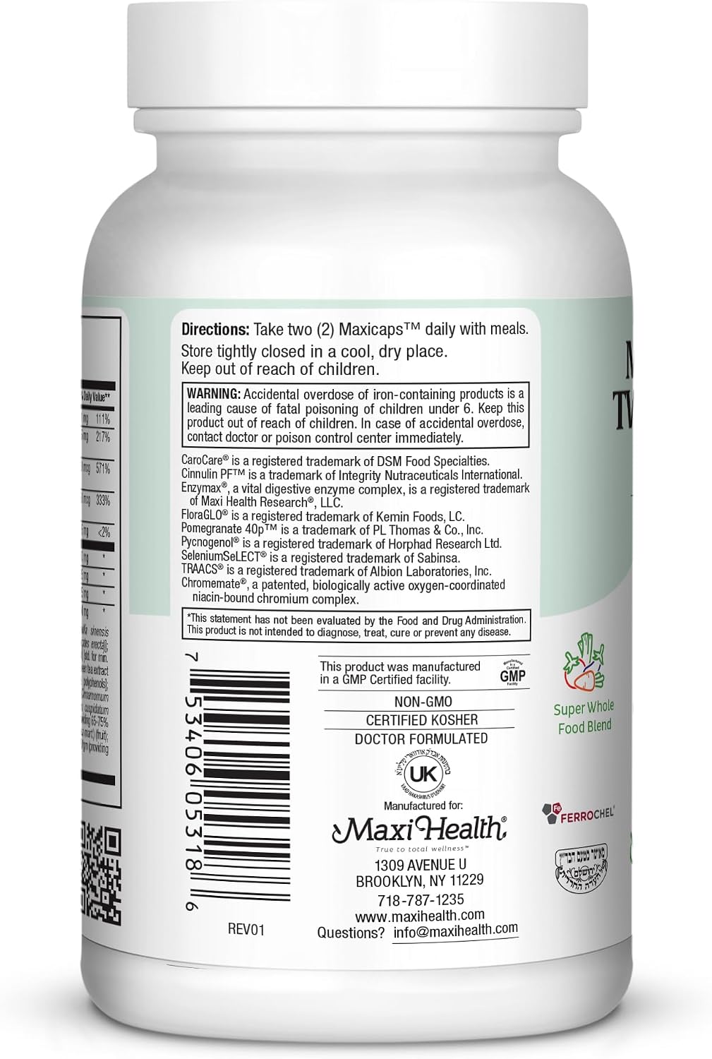 Maxi Health Multivitaminas para hombres y mujeres \u2013 Vitaminas...