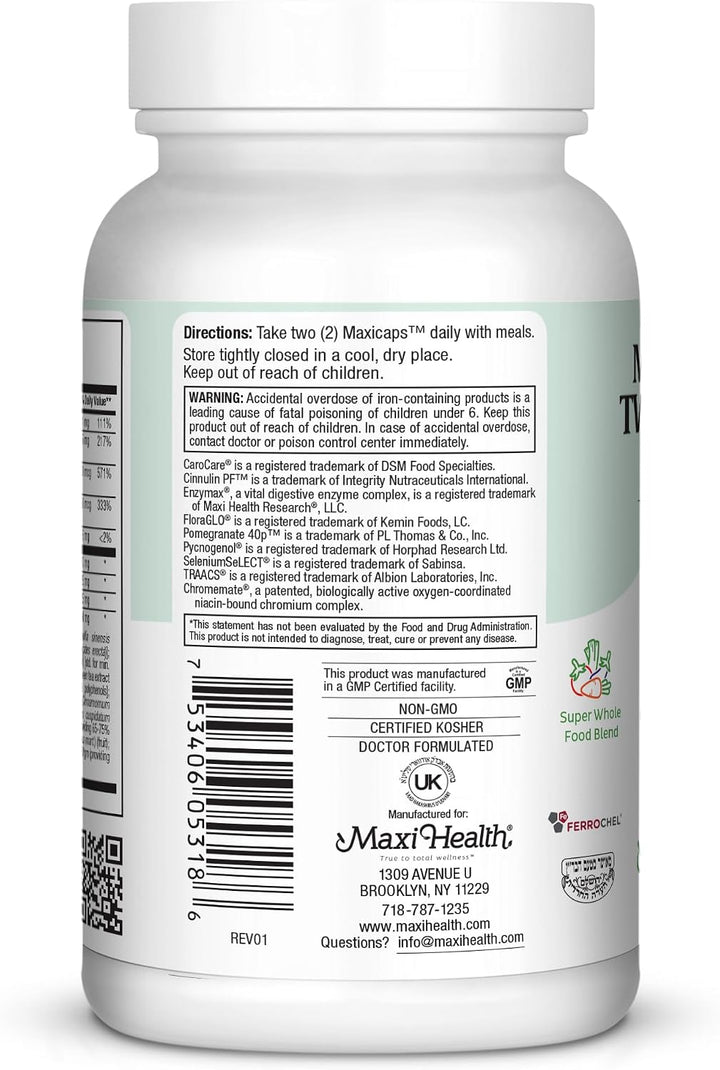 Maxi Health Multivitaminas para hombres y mujeres \u2013 Vitaminas...