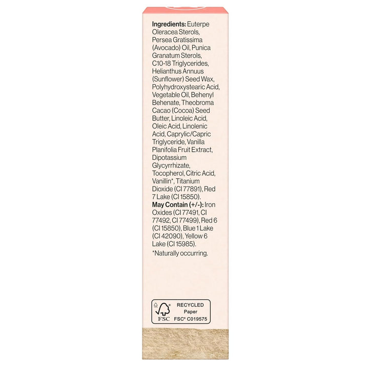 Honest Beauty Bálsamo labial hidratante vegano tintado, paquete de...