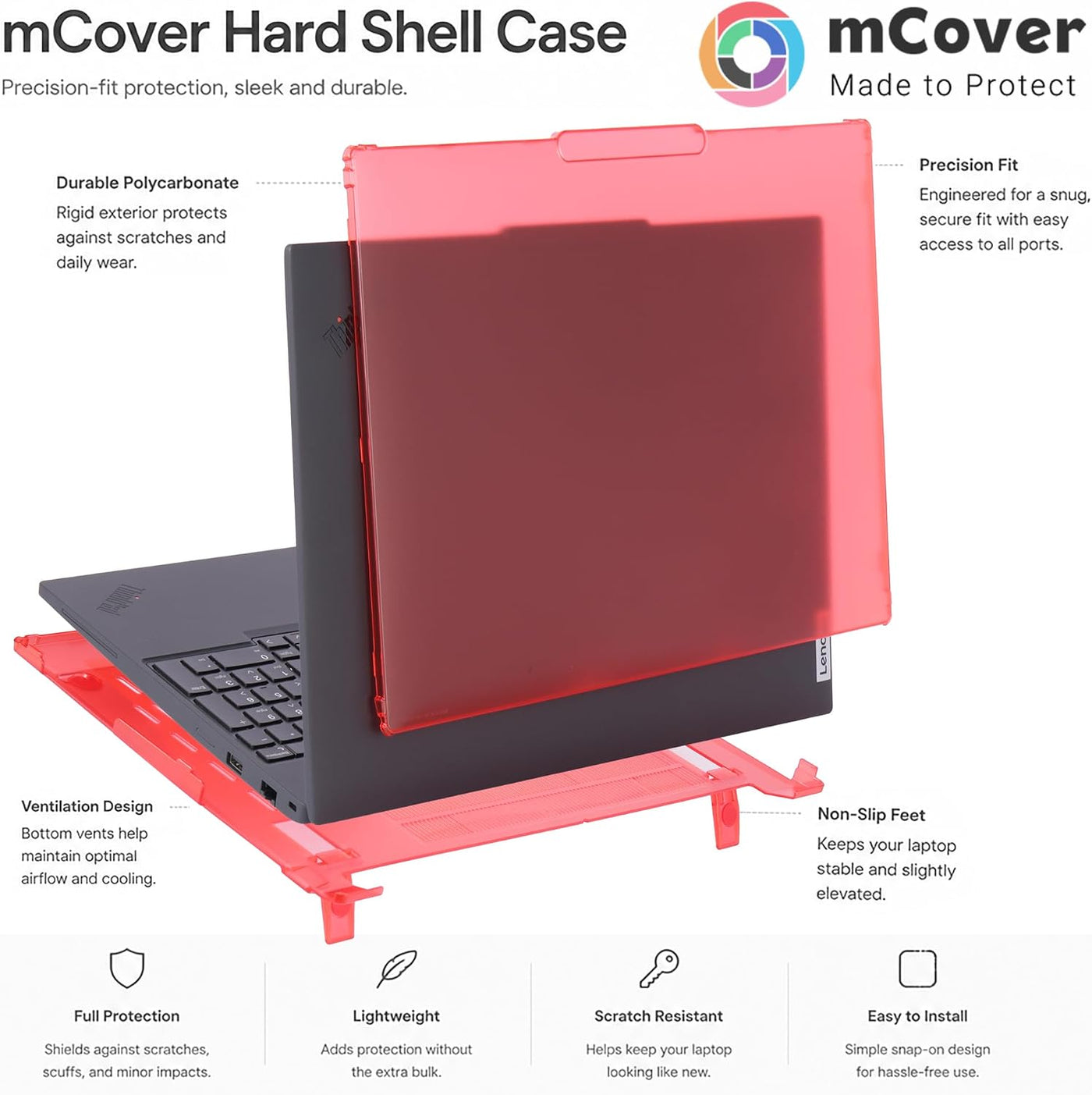 mCover Funda solo compatible con computadoras portátiles Windows 20...