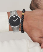 Reloj Movado Museum Classic para hombre, suizo, caja de acero inoxidable, 40 mm