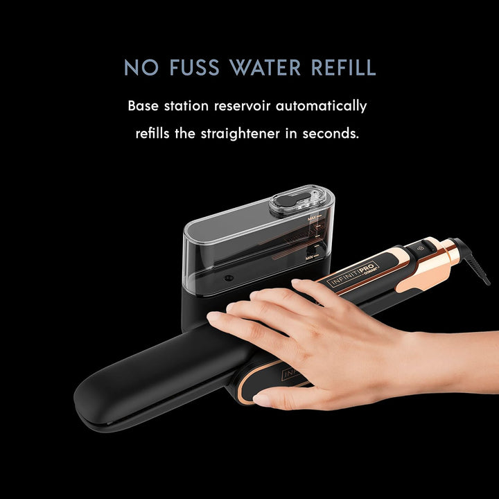 INFINITIPRO by Conair Steam Therapy Plancha plana, plancha de pelo...