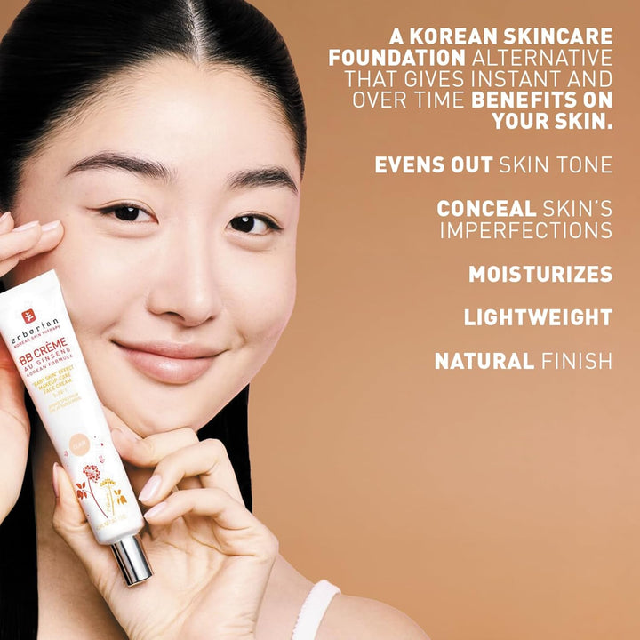 Erborian BB Crema Matte Beauty Balm SPF 20, Cuidado de la piel core...