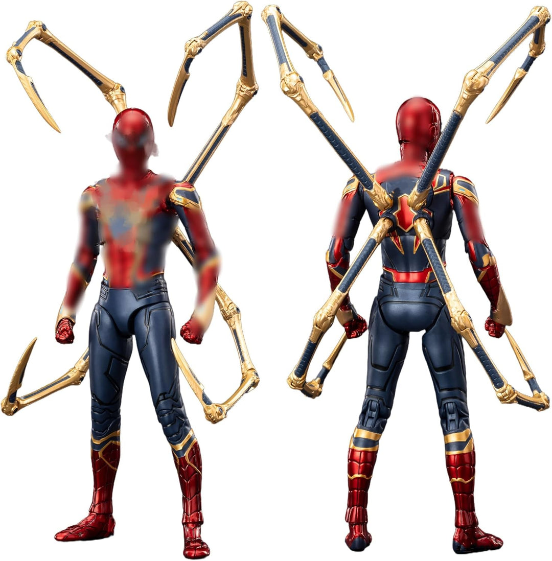 LonullyMege Iron Spider Figuras de acción de 7 pulgadas, escala 1\/...
