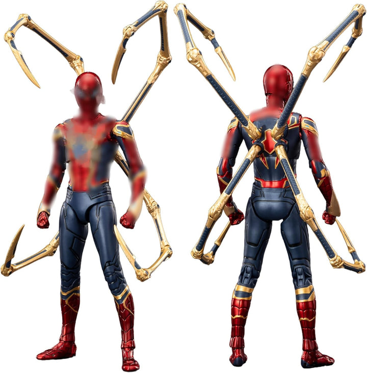 LonullyMege Iron Spider Figuras de acción de 7 pulgadas, escala 1\/...