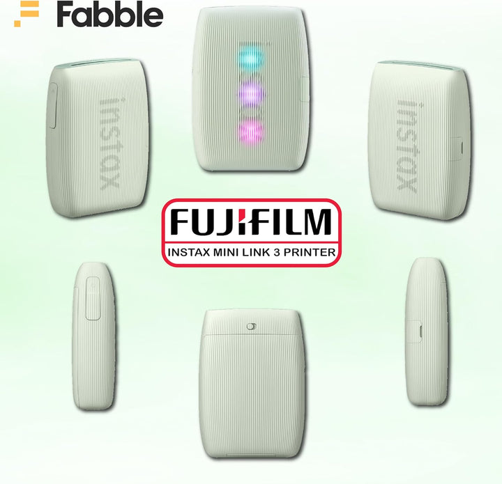 Fujifilm Impresora Instax Mini Link 3 para smartphone, paquete verd...