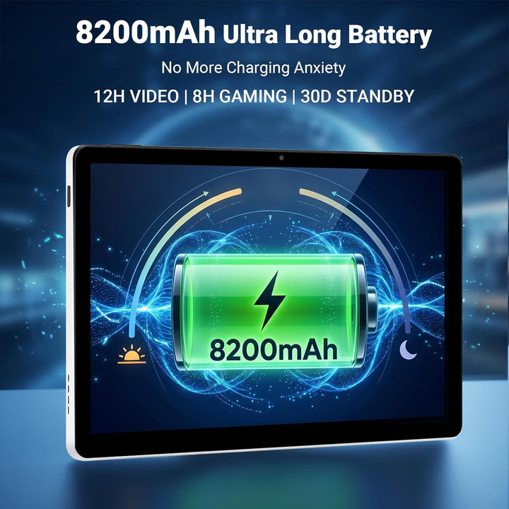 MUISOO Tableta de 11 pulgadas, Octa-Core, 16GB RAM 128GB ROM 1TB Ex...