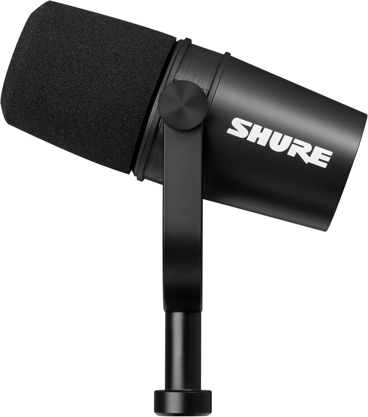 Shure MV7X - Micrófono dinámico XLR cardioide con aislamiento de vo...