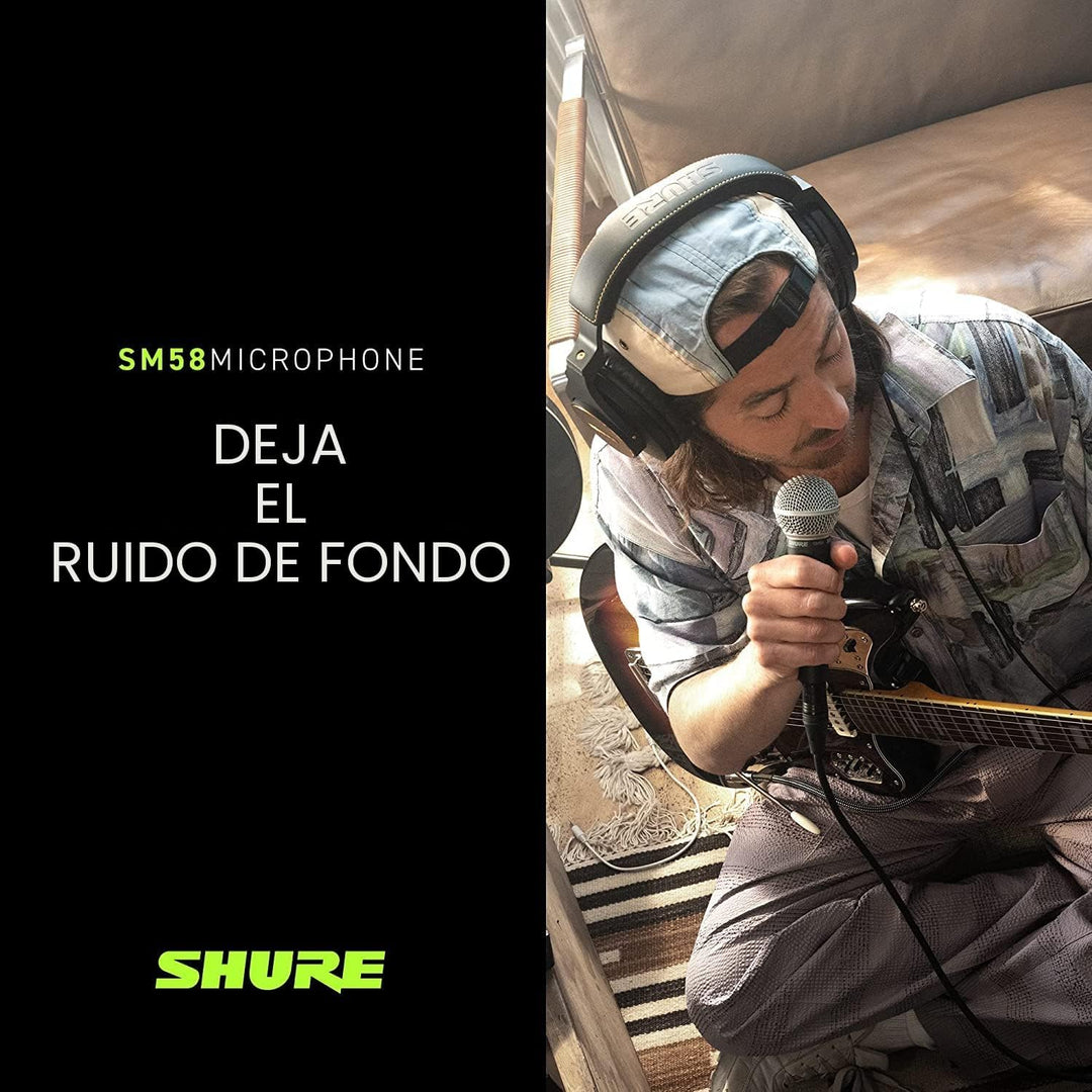 Micrófono SHURE, Negro