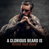 Viking Revolution Aceite de barba de sándalo para hombres, aceite n...