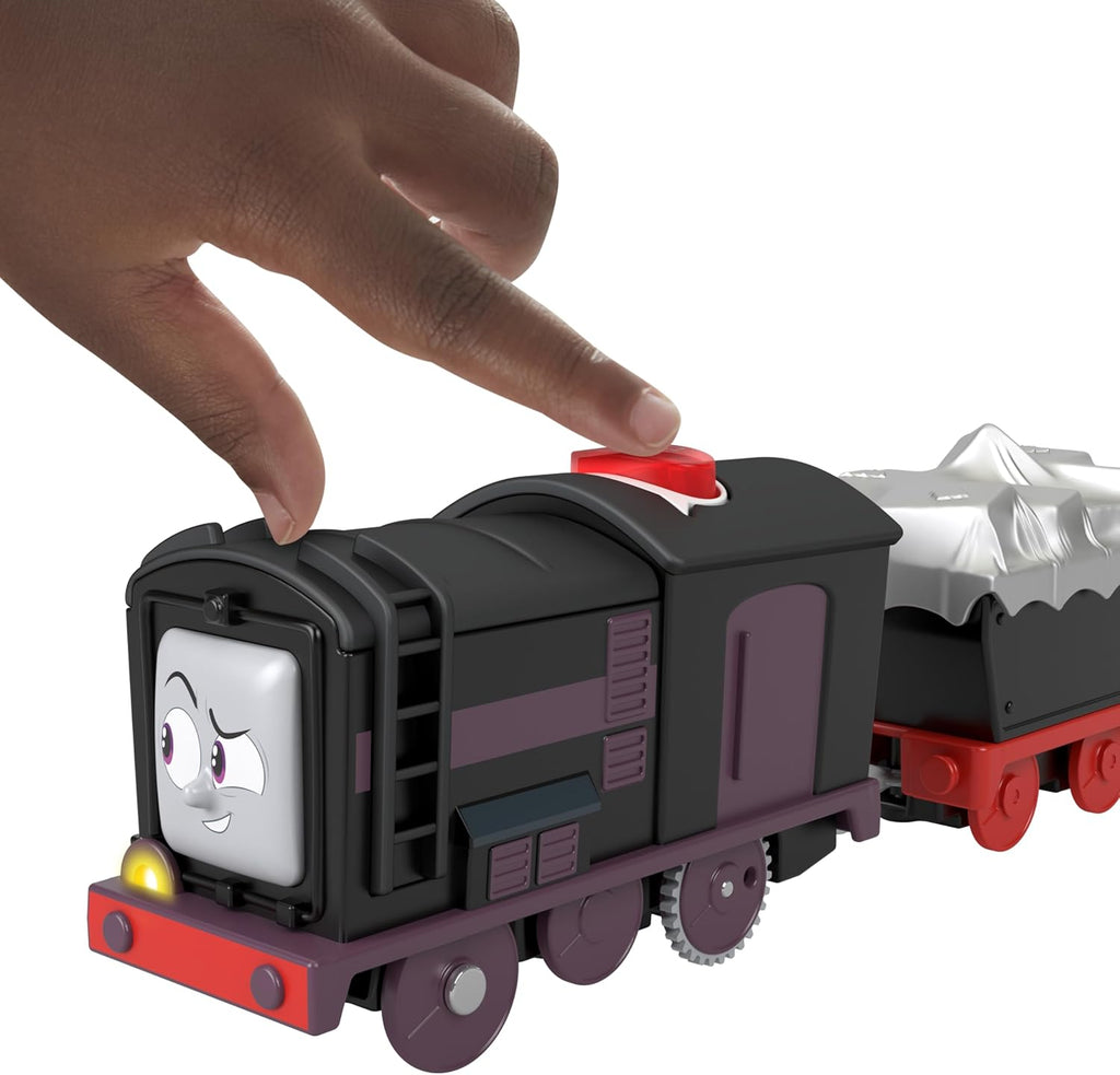 Thomas & Friends Tren de juguete motorizado HYR79 Motor diesel parlante con sonidos y frases para niños a partir de 3 años