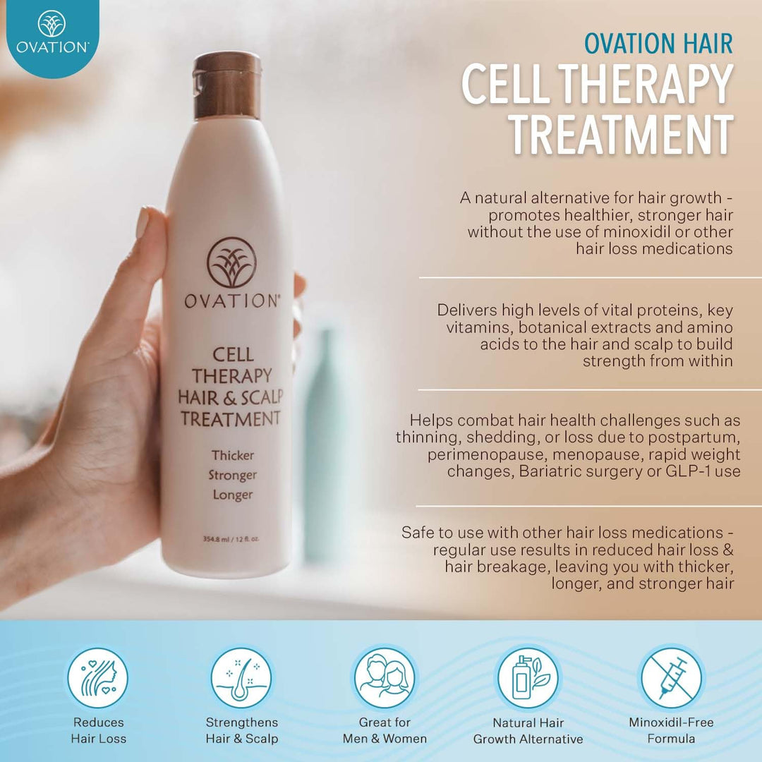 Ovation Hair Cell Therapy - Tratamiento para el crecimiento del cab...