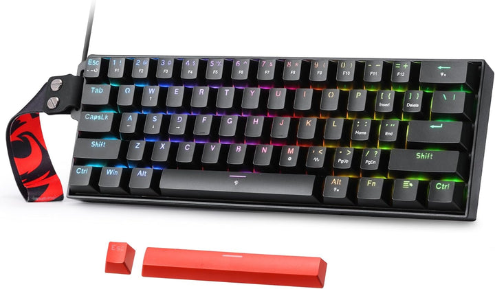 Redragon K617 HE Rapid Trigger - Teclado mecánico con cable para ju...