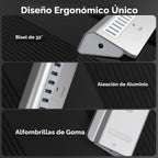 intpw, YH6, hub USB 3.2 de 10 puertos, alimentado