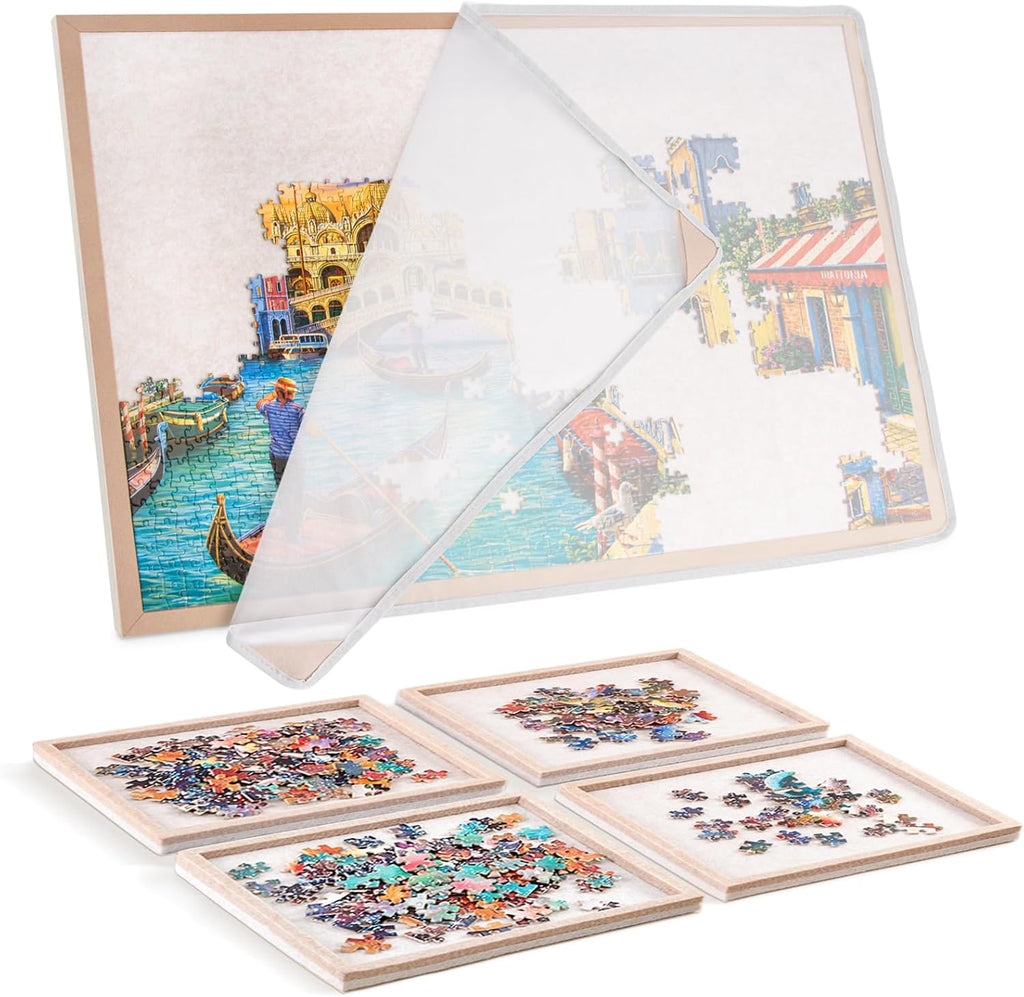 Puzzle Board con 4 Sorting Trays