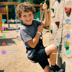 Reloj de seguimiento de actividad física para niños con podómetro, no requiere aplicación, reloj digital deportivo al aire libre para niños y niñas de 5 a 13 años con alarma de vibración
